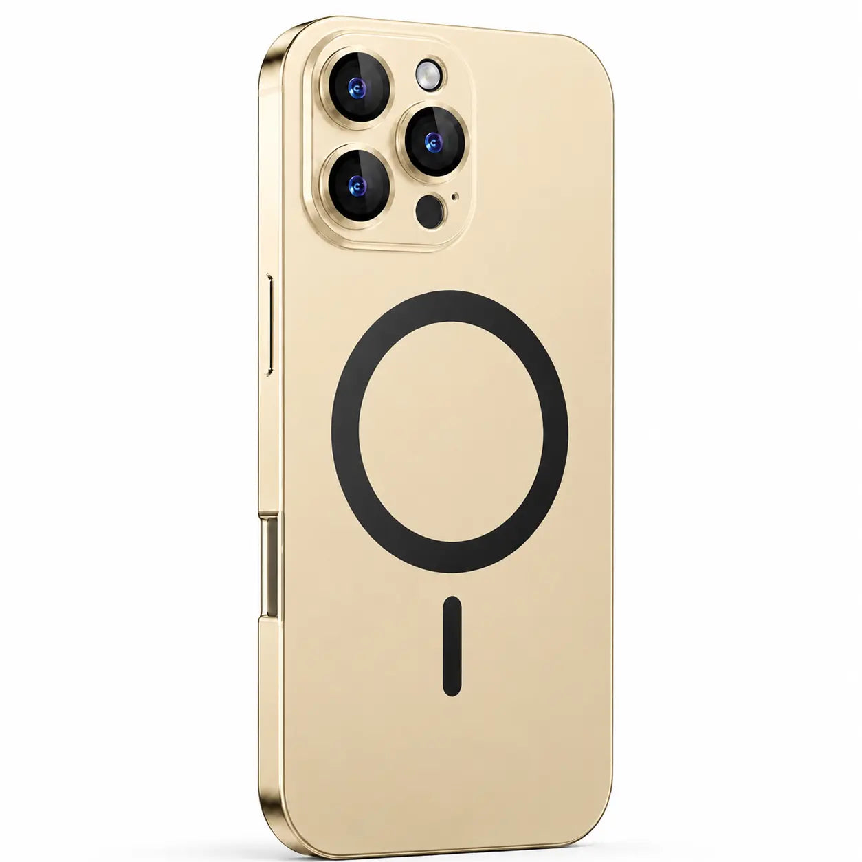 Slim metal phone case with protective aluminum frame
