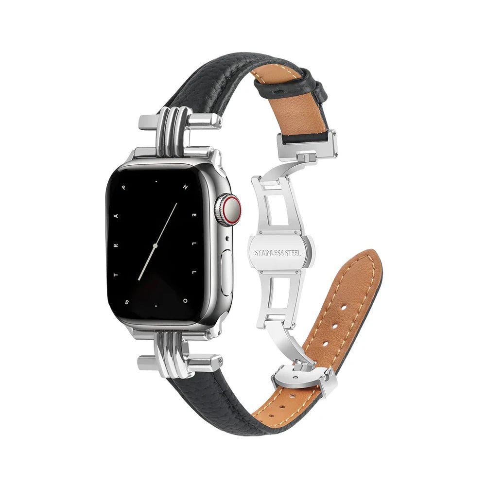 WatchBand Leather & Steel