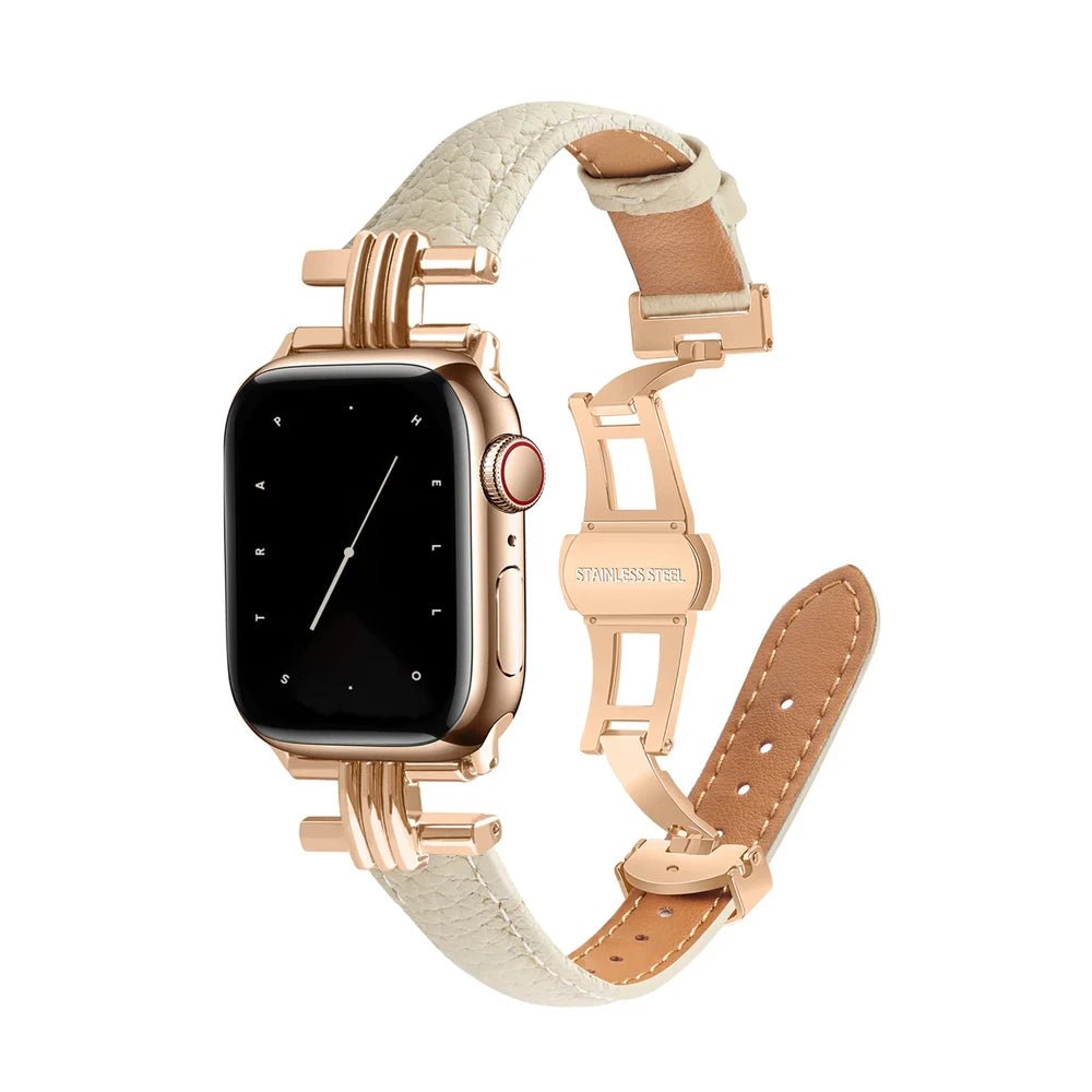 WatchBand Leather & Steel