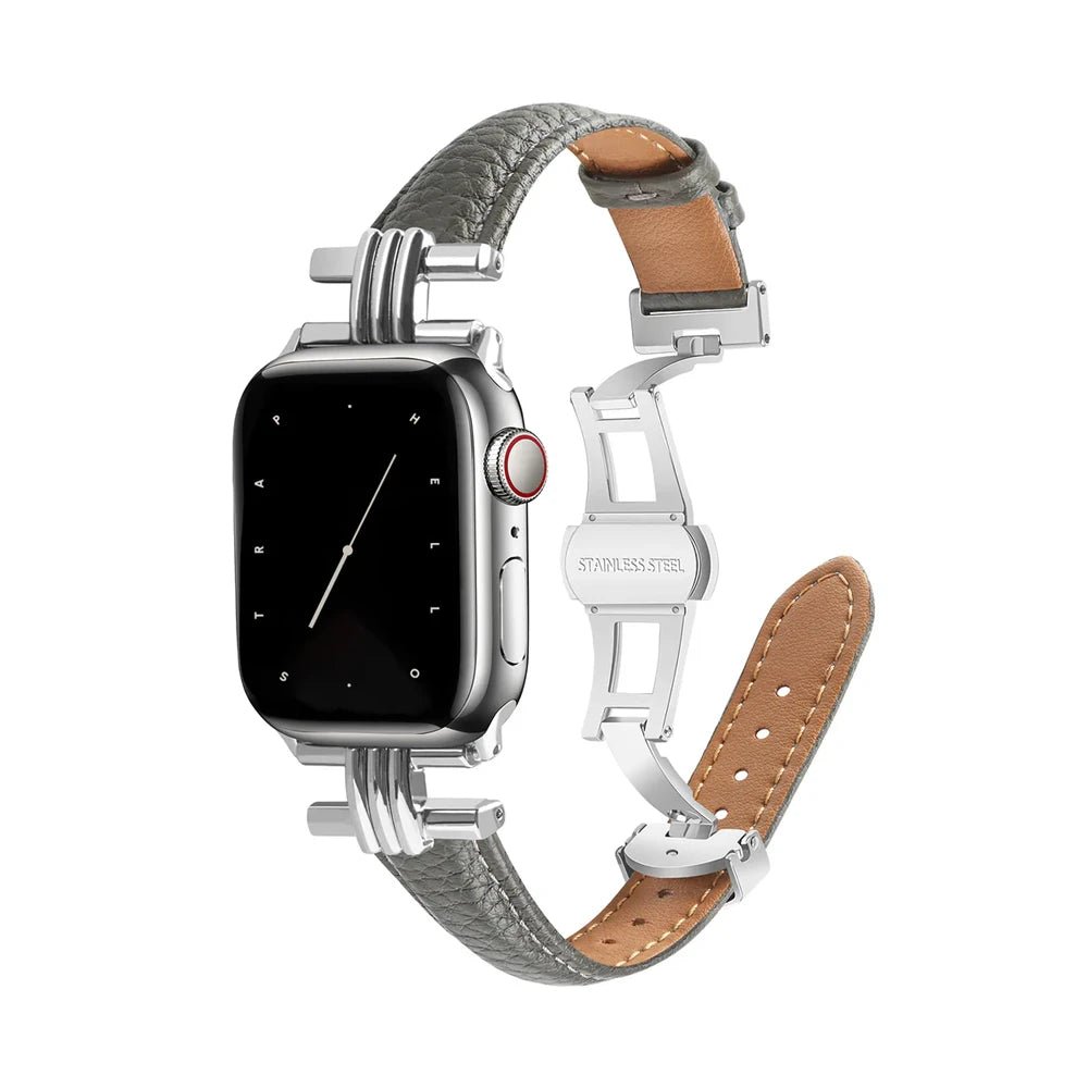 WatchBand Leather & Steel