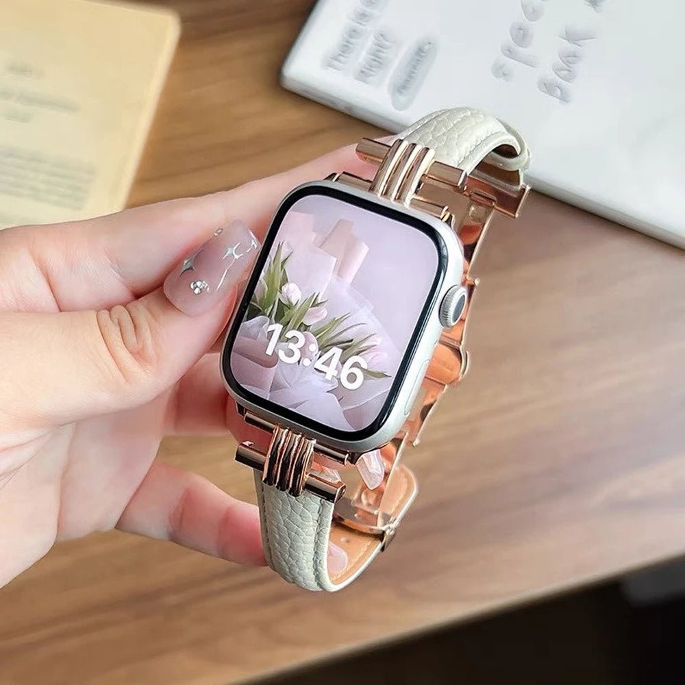 WatchBand Leather & Steel
