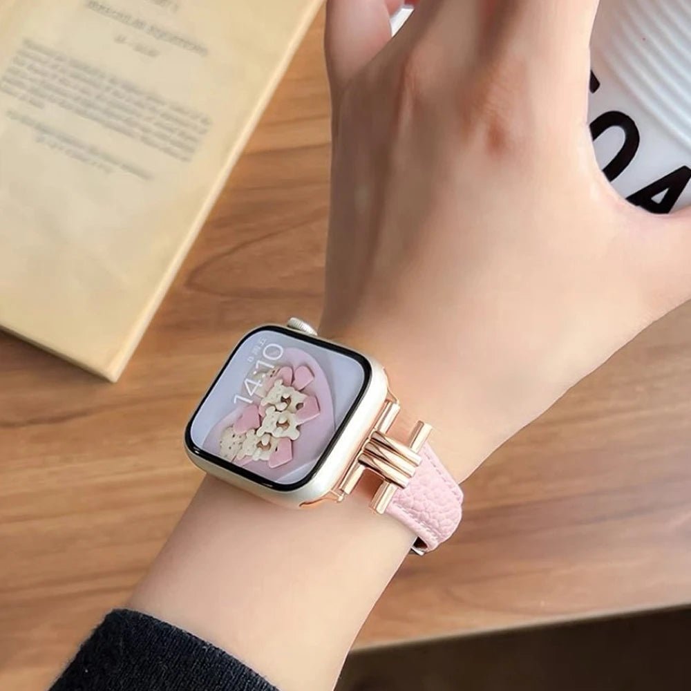 WatchBand Leather & Steel