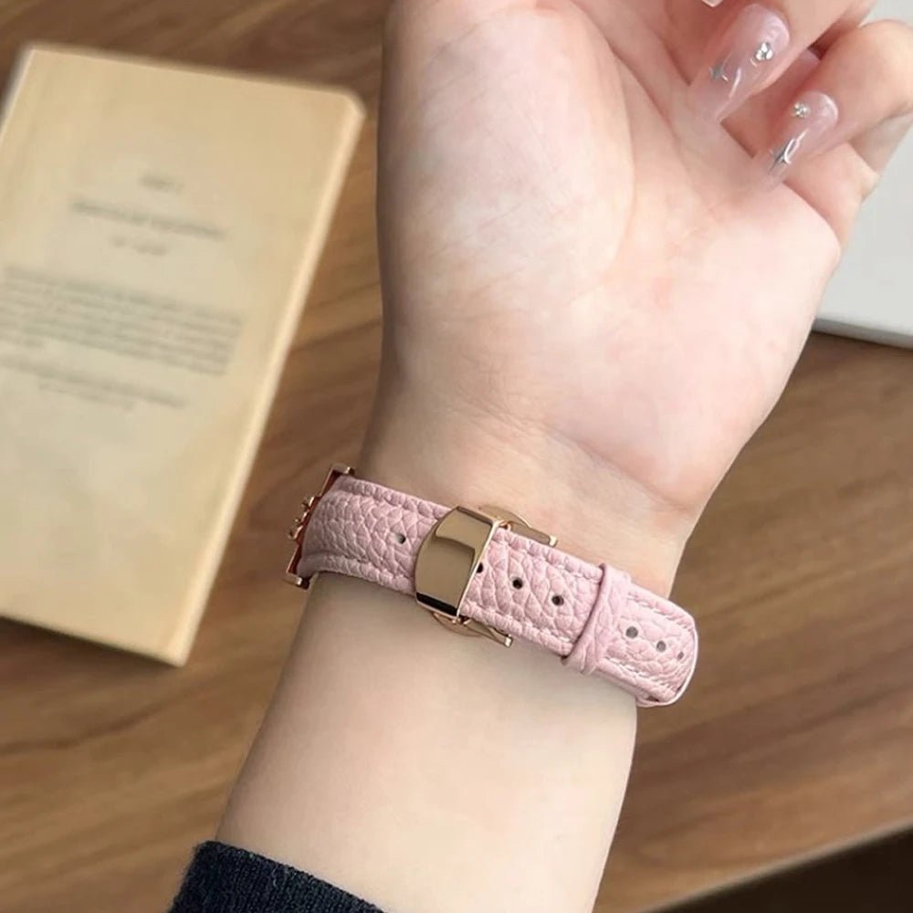 WatchBand Leather & Steel