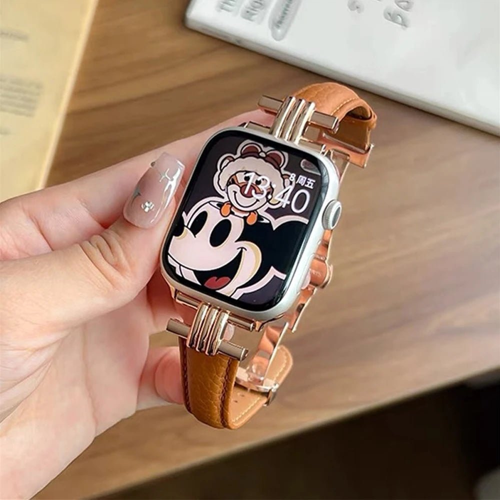 WatchBand Leather & Steel