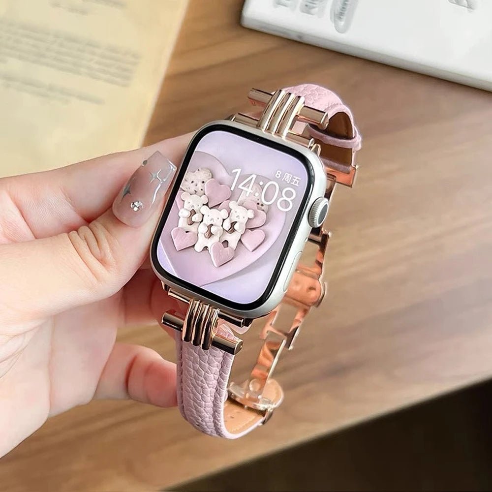 WatchBand Leather & Steel