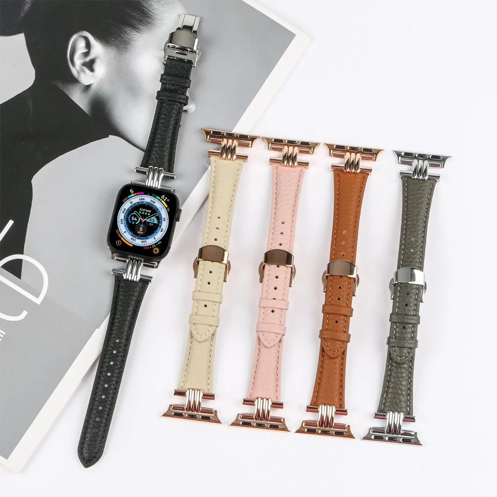 WatchBand Leather & Steel