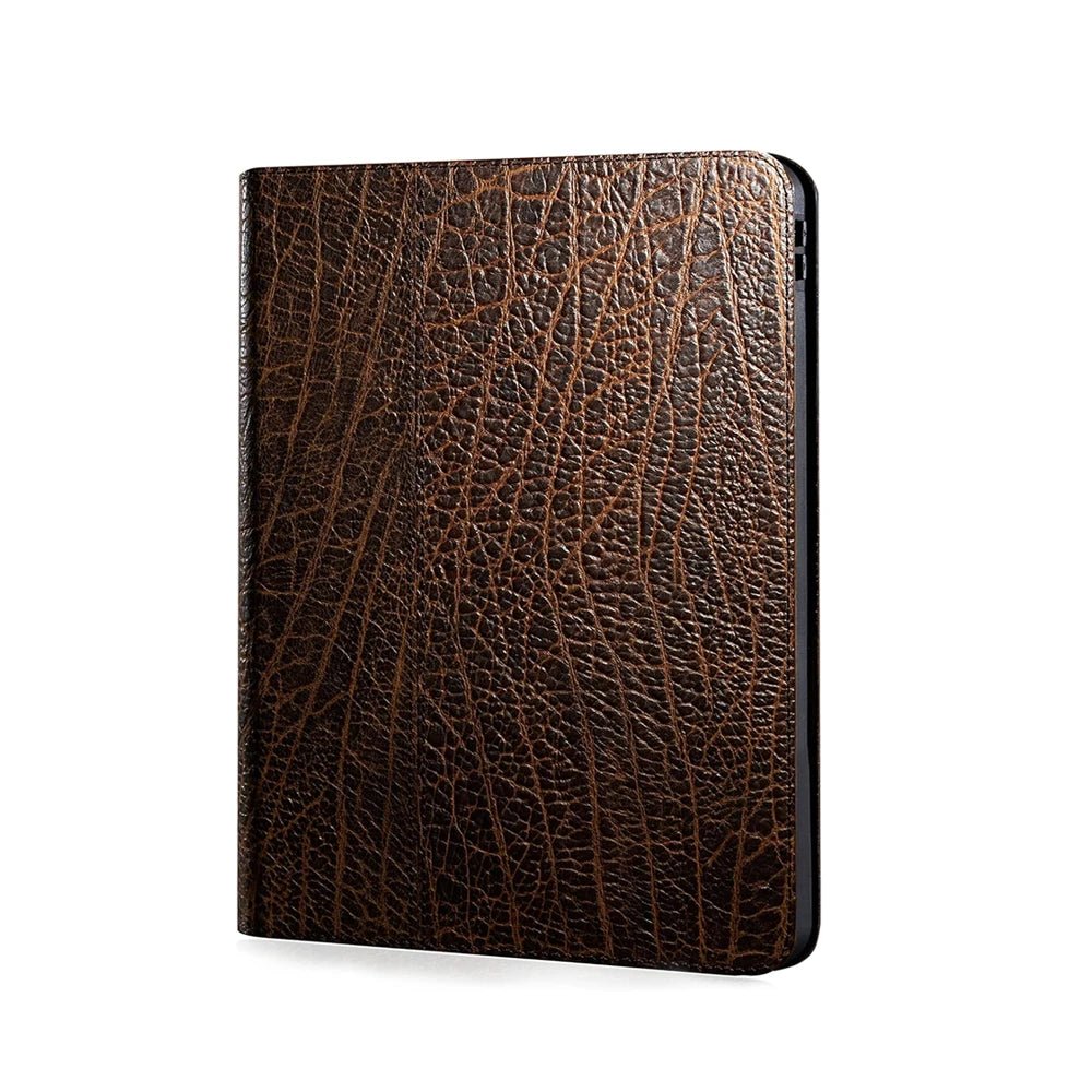 Luxury Genuine Leather Case with Multi-Angle Stand for iPad