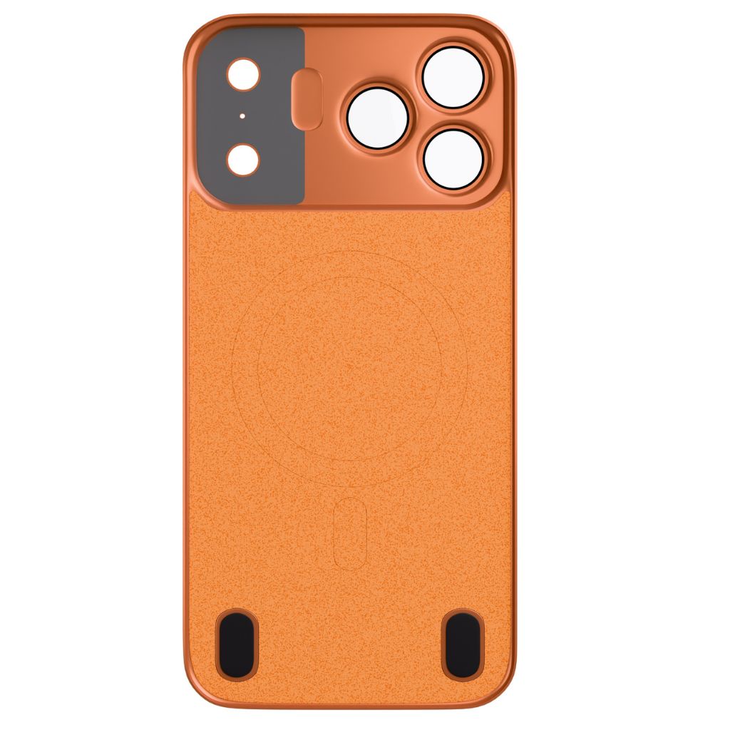 Magnetic backside plat iphone case