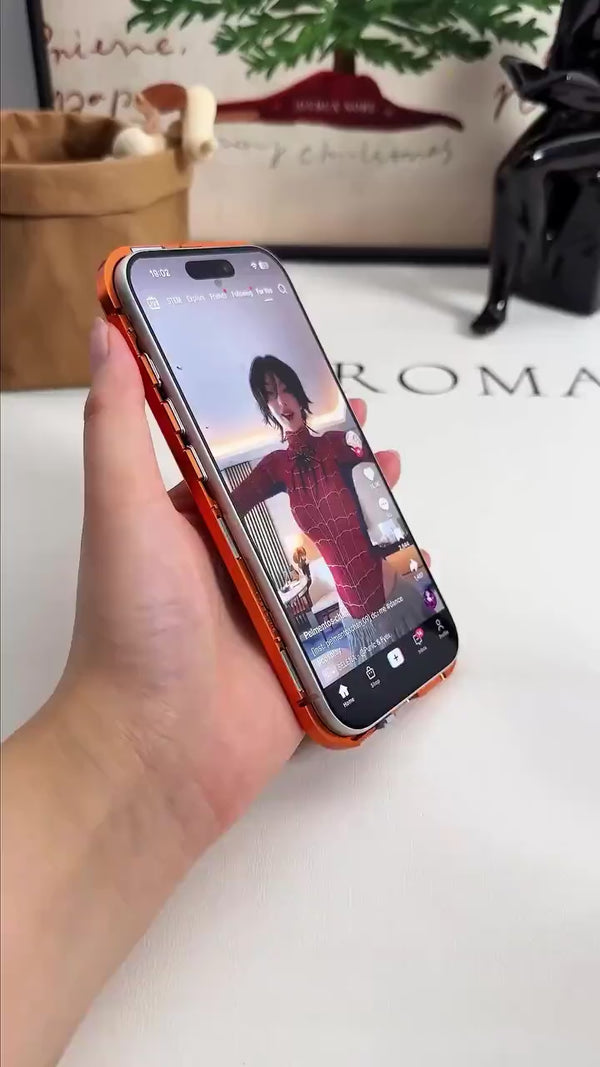 MagCase Frame privacy iPhone case — secure snap fit